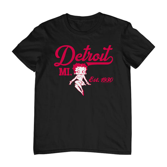 Betty Boop Detroit MI. Est 1930 Men's T-Shirt