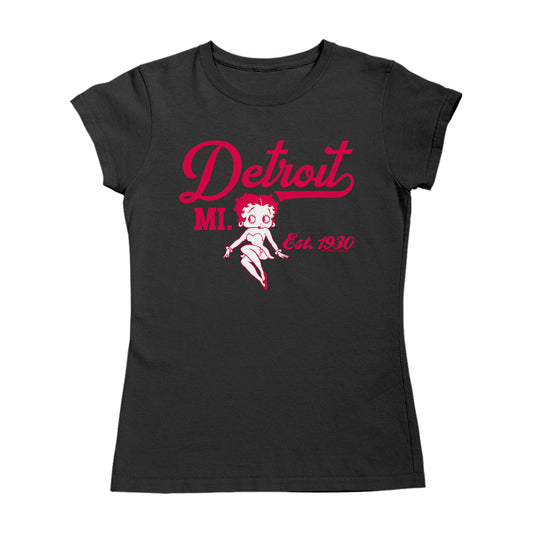 Betty Boop Detroit MI. Est 1930 Women's T-Shirt