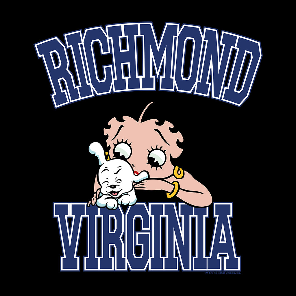 Betty Boop Richmond Virginia Kids Sweatshirt