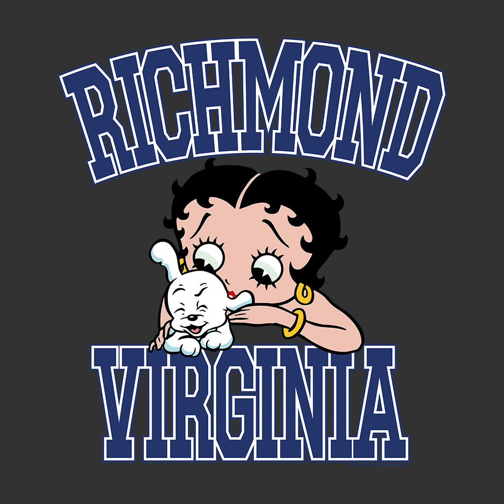 Betty Boop Richmond Virginia Men's Hooded Sweatshirt