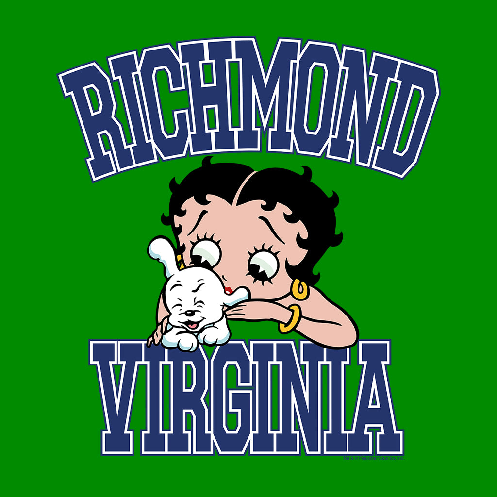 Betty Boop Richmond Virginia Kids Sweatshirt