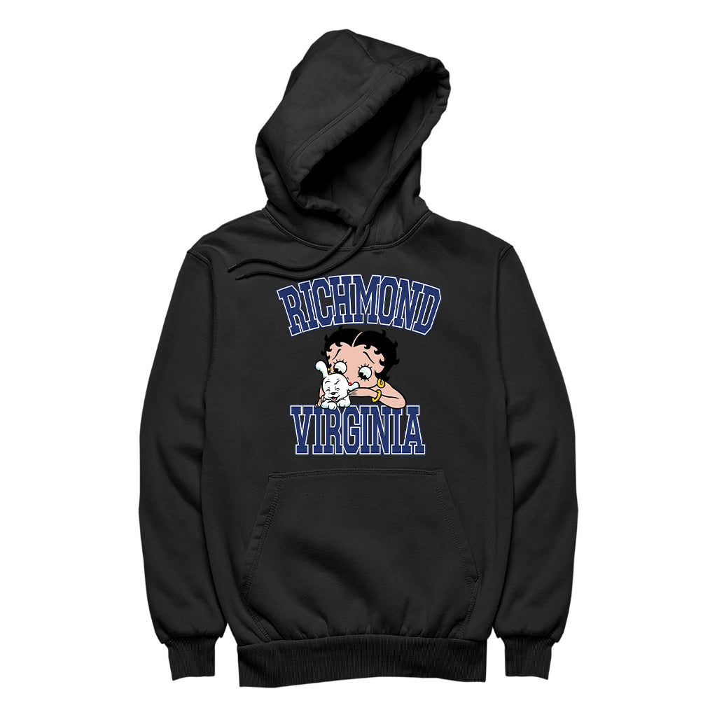 Betty Boop Richmond Virginia Men's Hooded Sweatshirt