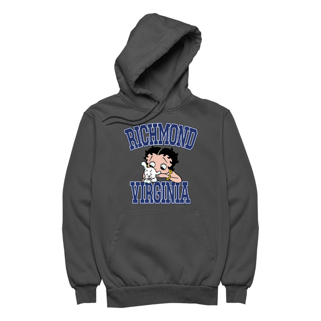 Betty Boop Richmond Virginia Men's Hooded Sweatshirt