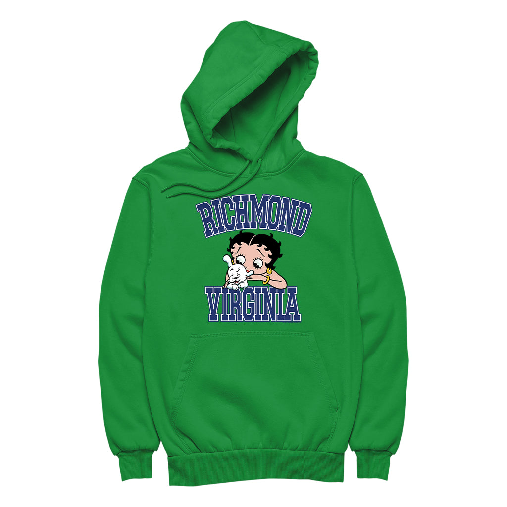 Betty Boop Richmond Virginia Men's Hooded Sweatshirt