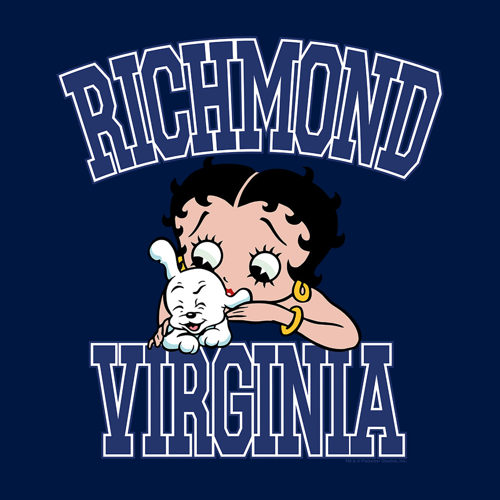 Betty Boop Richmond Virginia Men's Hooded Sweatshirt
