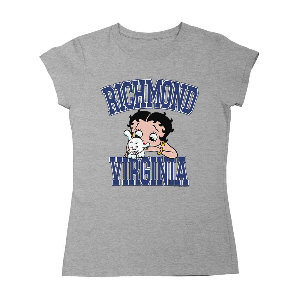 Betty Boop Richmond Virginia Women's T-Shirt