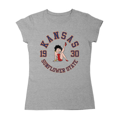 Betty Boop Kansas Sunflower State Women's T-Shirt