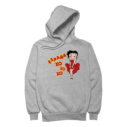 Betty Boop Espana XO XO XO Women's Hooded Sweatshirt