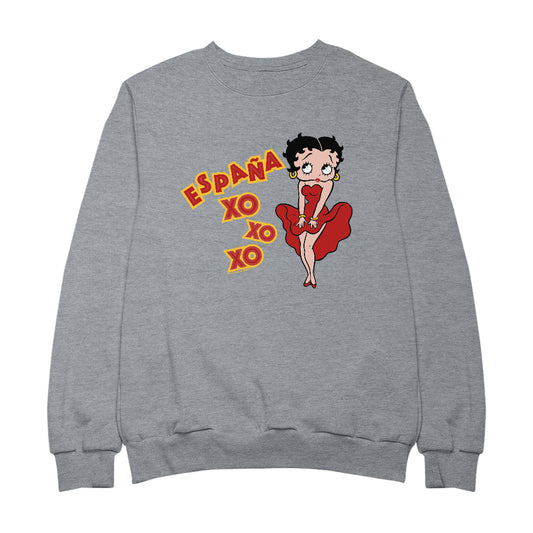 Betty Boop Espana XO XO XO Women's Sweatshirt