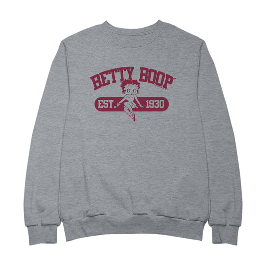 Betty Boop Est. 1930 Varsity Style Men's Sweatshirt