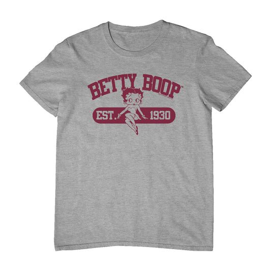 Betty Boop Est. 1930 Varsity Style Men's T-Shirt