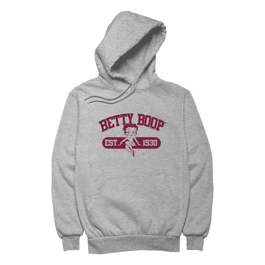 Betty Boop Est. 1930 Varsity Style Women's Hooded Sweatshirt