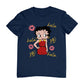 Betty Boop Hola XO Kisses Spain Flag Men's T-Shirt