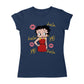 Betty Boop Hola XO Kisses Spain Flag Women's T-Shirt