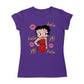 Betty Boop Hola XO Kisses Spain Flag Women's T-Shirt