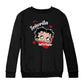 Betty Boop Senorita Hearts Kids Sweatshirt