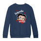 Betty Boop Senorita Hearts Kids Sweatshirt