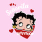Betty Boop Senorita Hearts Men's T-Shirt