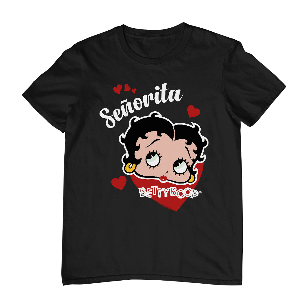 Betty Boop Senorita Hearts Men's T-Shirt