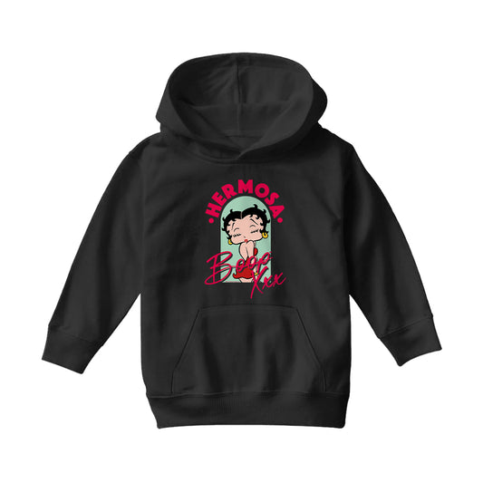 Betty Boop Hermosa Boop Kids Hooded Sweatshirt