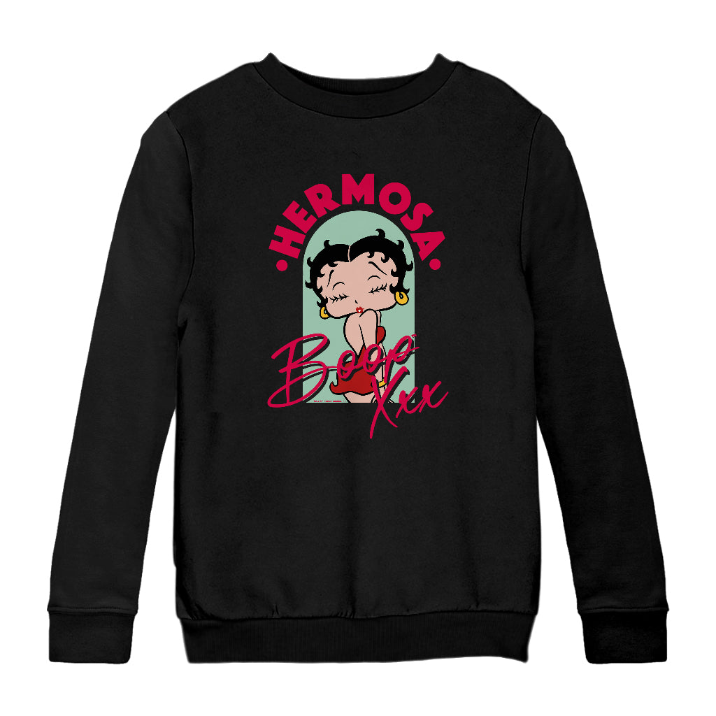 Betty Boop Hermosa Boop Kids Sweatshirt | Betty Boop Shop
