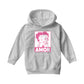 Betty Boop Amor Wink Kiss Kids Hooded Sweatshirt