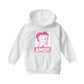 Betty Boop Amor Wink Kiss Kids Hooded Sweatshirt