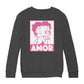 Betty Boop Amor Wink Kiss Kids Sweatshirt