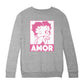 Betty Boop Amor Wink Kiss Kids Sweatshirt