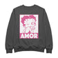 Betty Boop Amor Wink Kiss Men's Sweatshirt