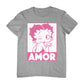 Betty Boop Amor Wink Kiss Men's T-Shirt