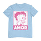 Betty Boop Amor Wink Kiss Men's T-Shirt