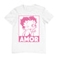 Betty Boop Amor Wink Kiss Men's T-Shirt
