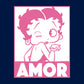 Betty Boop Amor Wink Kiss Men's Sweatshirt