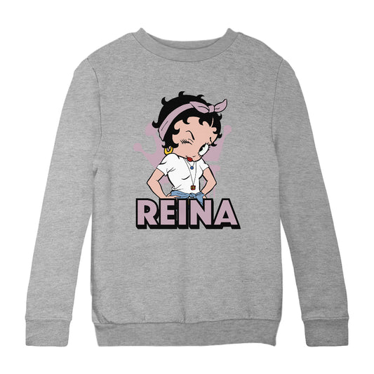 Betty Boop Reina Hair Tie Kids Sweatshirt