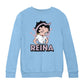 Betty Boop Reina Hair Tie Kids Sweatshirt