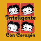 Betty Boop Inteligente Con Corazon Men's T-Shirt