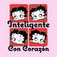Betty Boop Inteligente Con Corazon Kids Sweatshirt