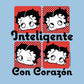 Betty Boop Inteligente Con Corazon Kids Sweatshirt