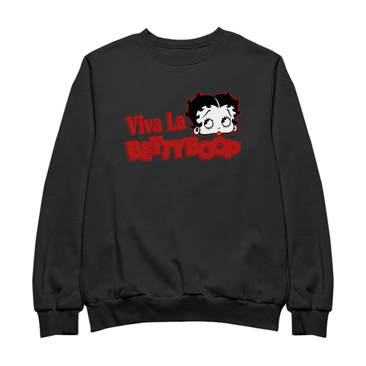 Betty Boop Viva La Betty Boop Men's Sweatshirt