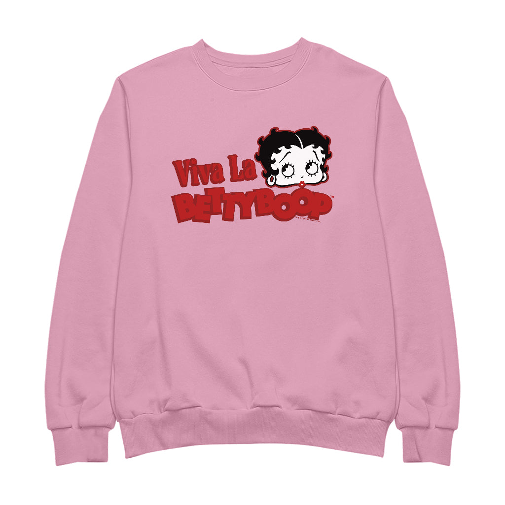 Betty Boop Viva La Betty Boop Women's Sweatshirt