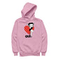 Betty Boop Ole Heart Pose Men's Hooded Sweatshirt