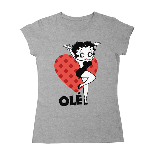 Betty Boop Ole Heart Pose Women's T-Shirt