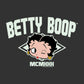 Betty Boop MCMXXX Varsity Style Men's Hooded Sweatshirt