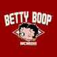 Betty Boop MCMXXX Varsity Style Women's Hooded Sweatshirt