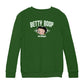 Betty Boop MCMXXX Varsity Style Kids Sweatshirt