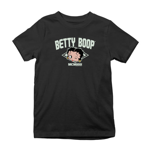 Betty Boop MCMXXX Varsity Style Kids T-Shirt