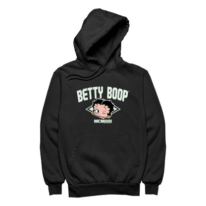 Betty Boop MCMXXX Varsity Style Men's Hooded Sweatshirt