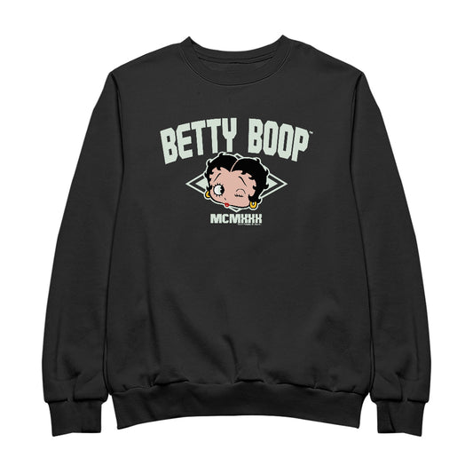 Betty Boop MCMXXX Varsity Style Men's Sweatshirt
