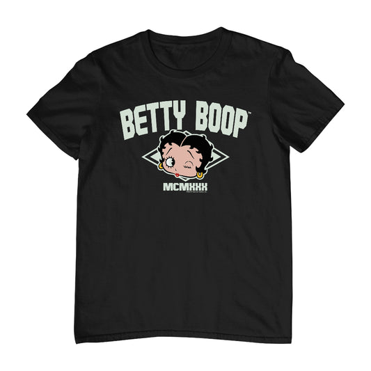 Betty Boop MCMXXX Varsity Style Men's T-Shirt